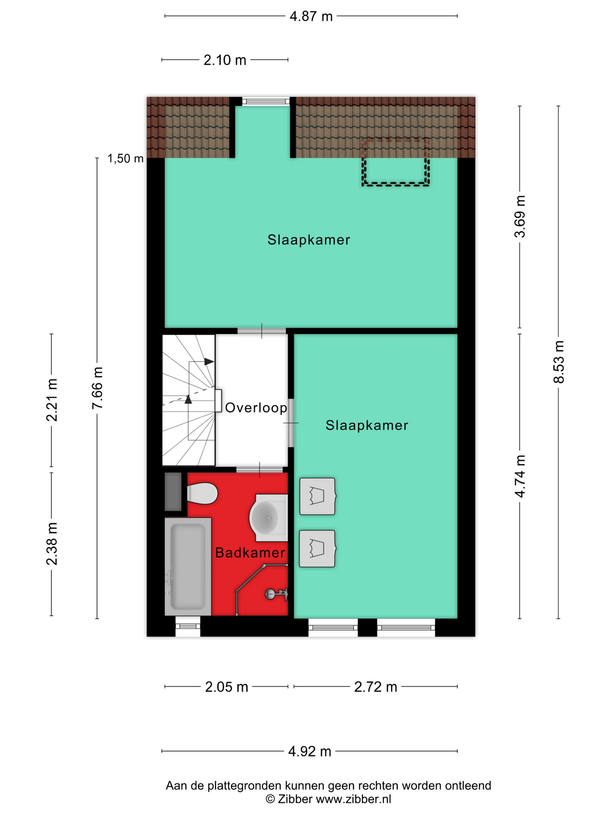 De stelling 10 32 - 8232 EC - lelystad-plattegrond-2